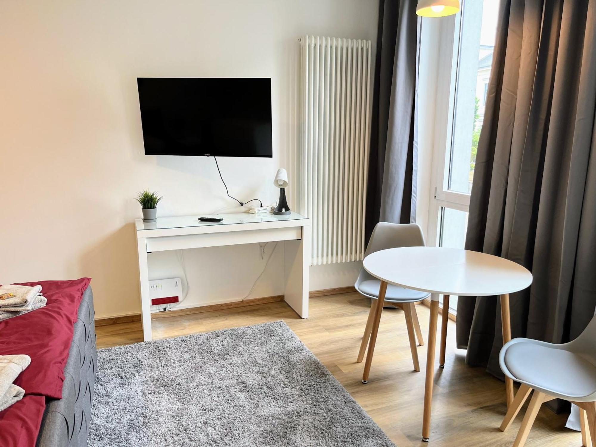 Studio Am Waldschloesschen Mit Kueche Und Netflix Dresde Exterior foto