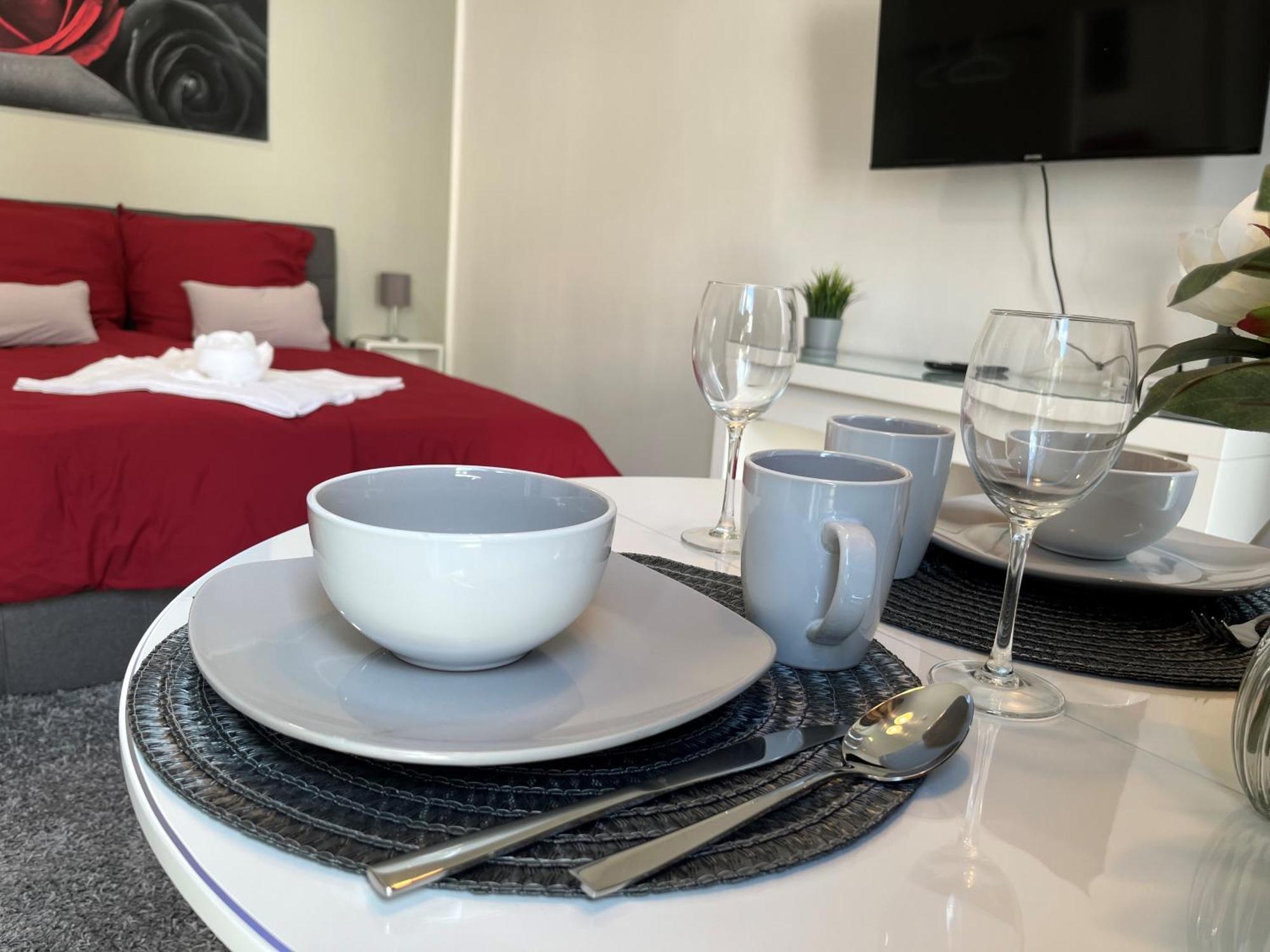 Studio Am Waldschloesschen Mit Kueche Und Netflix Dresde Exterior foto